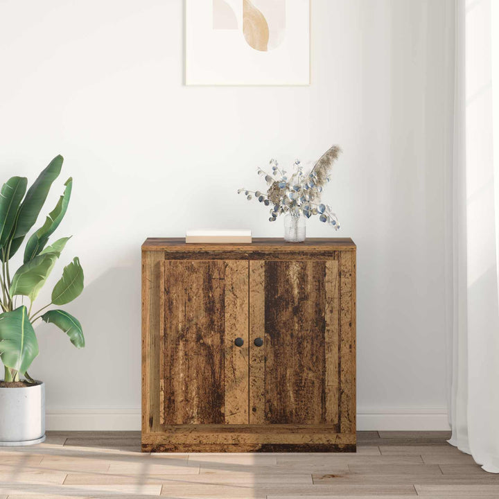 Sideboard Gammelt træ 70 x 35,5 x 67,5 cm Konstrueret træ