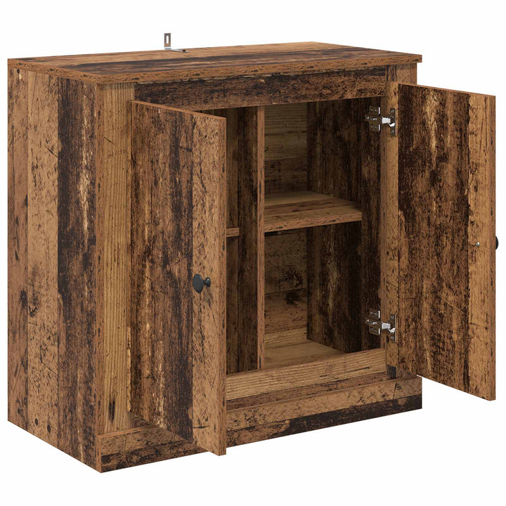 Sideboard Gammelt træ 70 x 35,5 x 67,5 cm Konstrueret træ