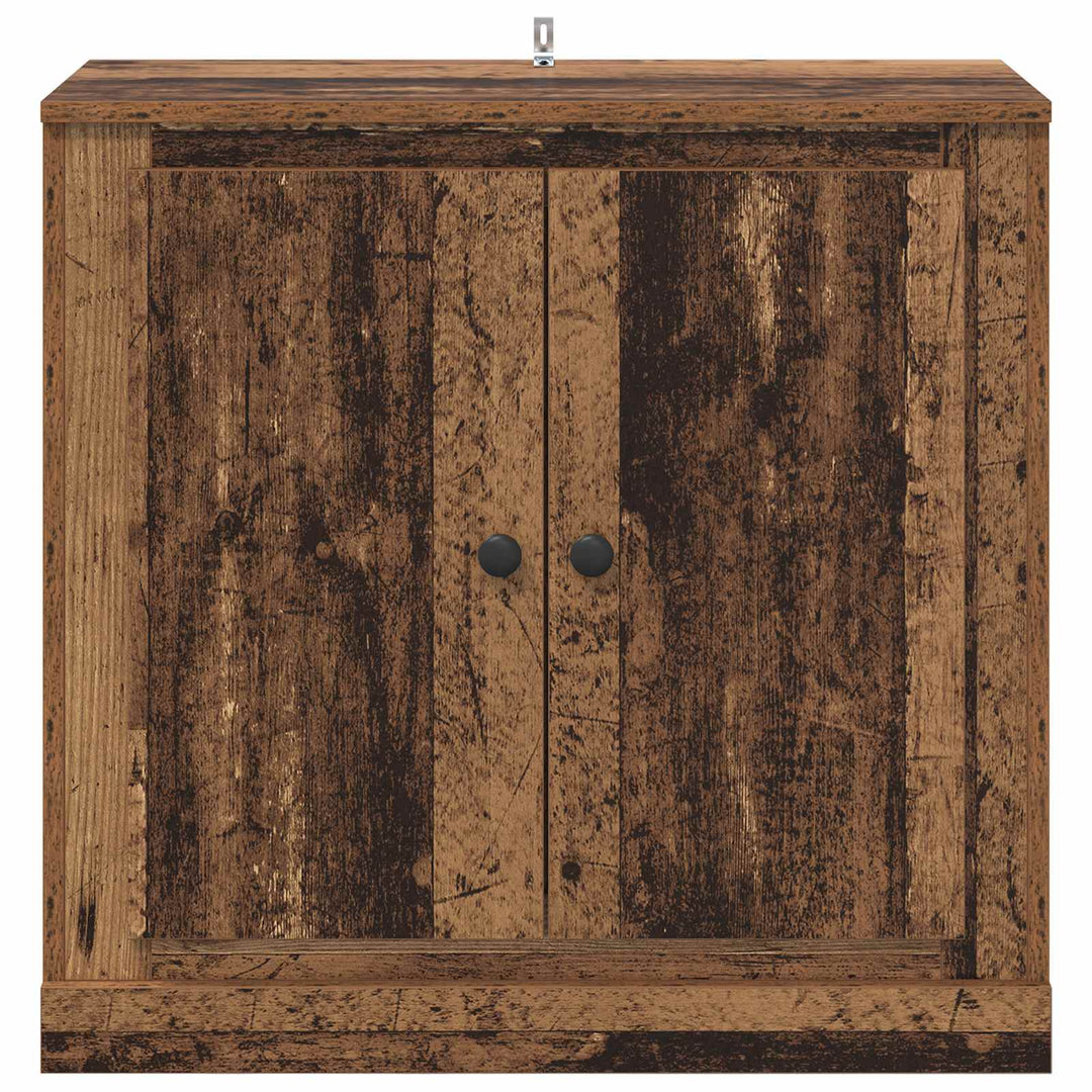 Sideboard Gammelt træ 70 x 35,5 x 67,5 cm Konstrueret træ