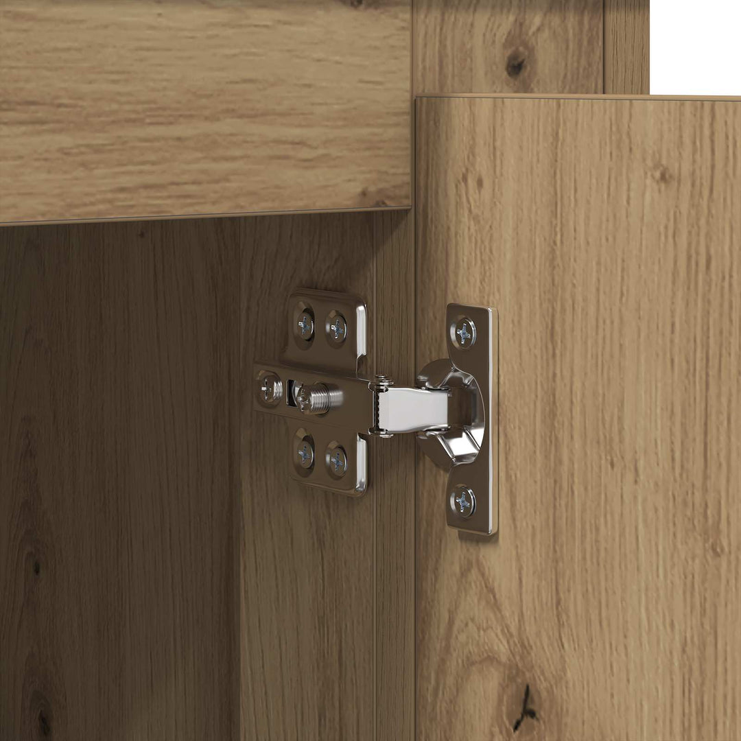 Sideboard 70 x 35,5 x 67,5 cm Artisan Egetræ Konstrueret træ