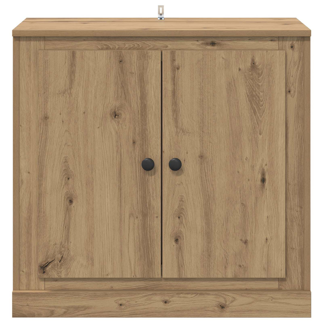 Sideboard 70 x 35,5 x 67,5 cm Artisan Egetræ Konstrueret træ