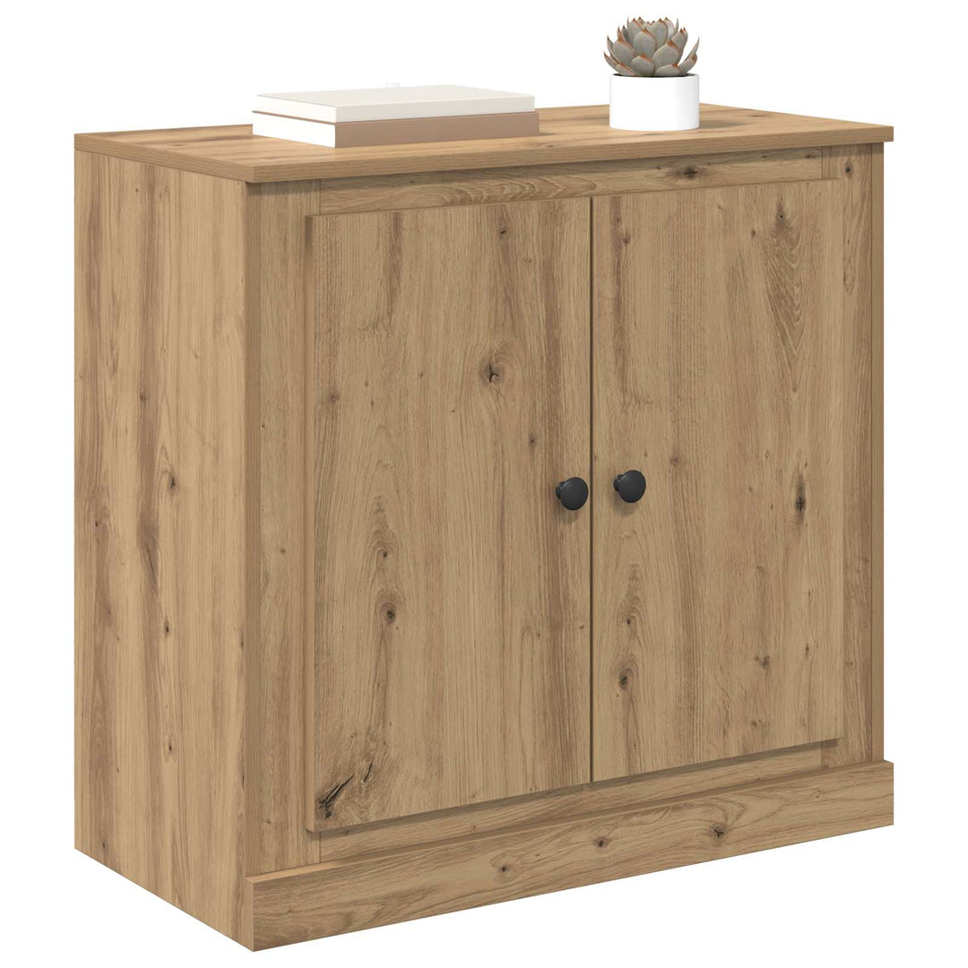Sideboard 70 x 35,5 x 67,5 cm Artisan Egetræ Konstrueret træ