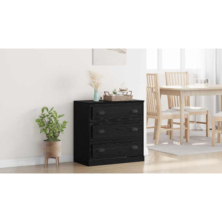 Sideboard Sort eg 70 x 35,5 x 67,5 cm Konstrueret træ