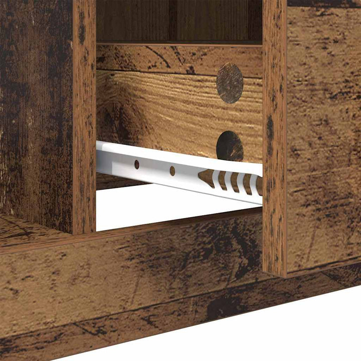 Sofabord Gammelt træ 90 x 50 x 35 cm Konstrueret træ