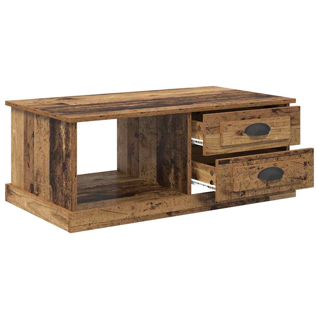 Sofabord Gammelt træ 90 x 50 x 35 cm Konstrueret træ