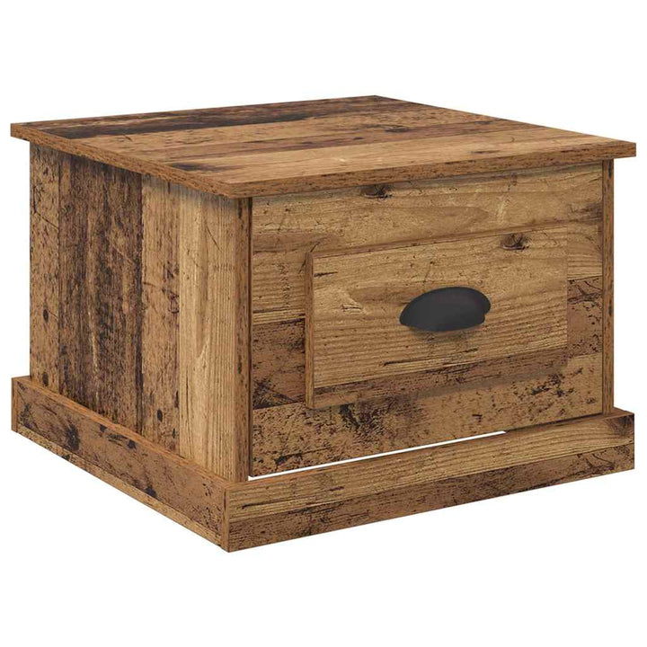 Sofabord Gammelt træ 50 x 50 x 35 cm Konstrueret træ