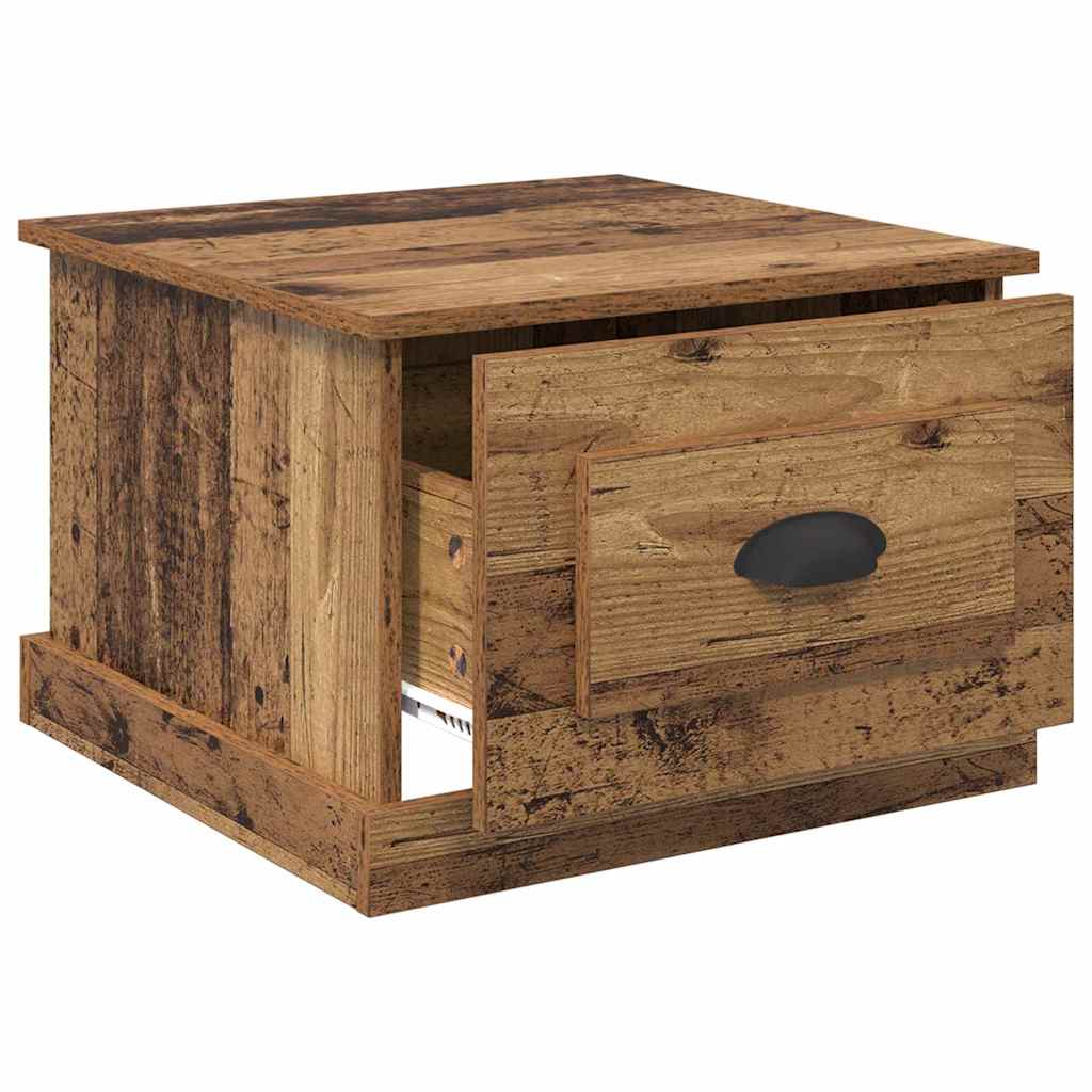 Sofabord Gammelt træ 50 x 50 x 35 cm Konstrueret træ