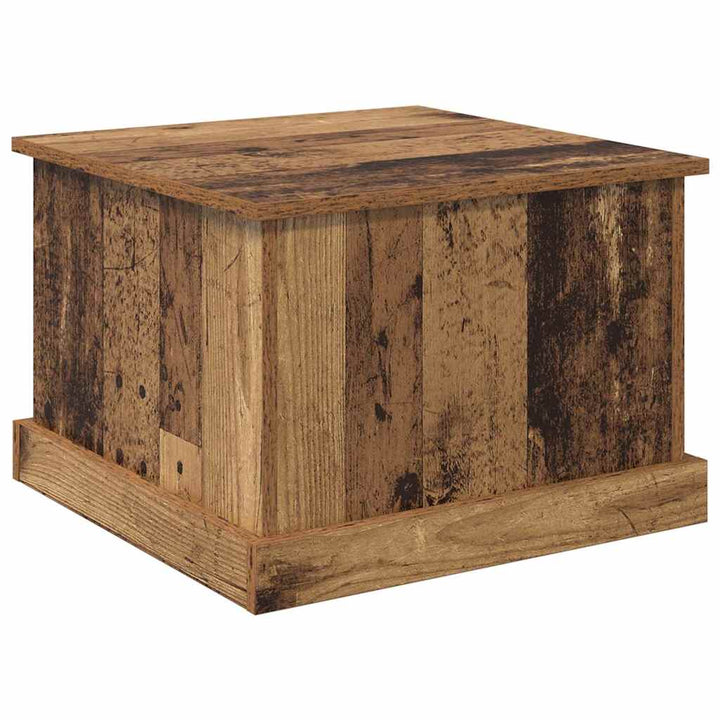 Sofabord Gammelt træ 50 x 50 x 35 cm Konstrueret træ