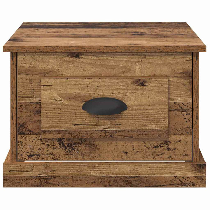 Sofabord Gammelt træ 50 x 50 x 35 cm Konstrueret træ