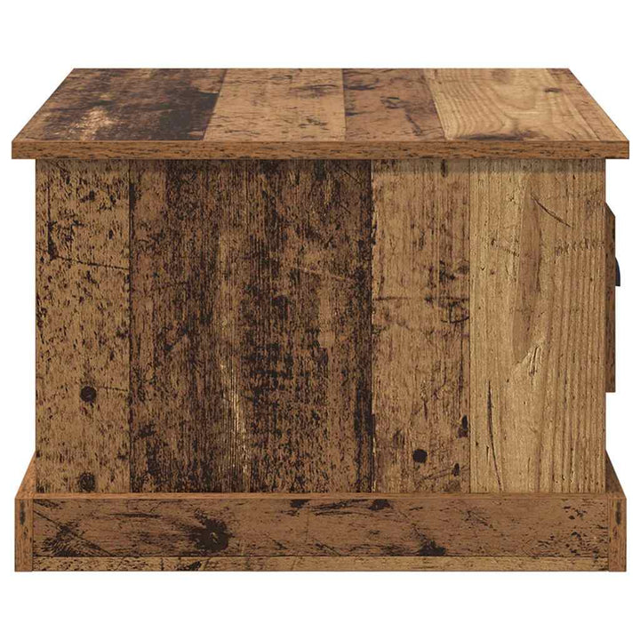 Sofabord Gammelt træ 50 x 50 x 35 cm Konstrueret træ