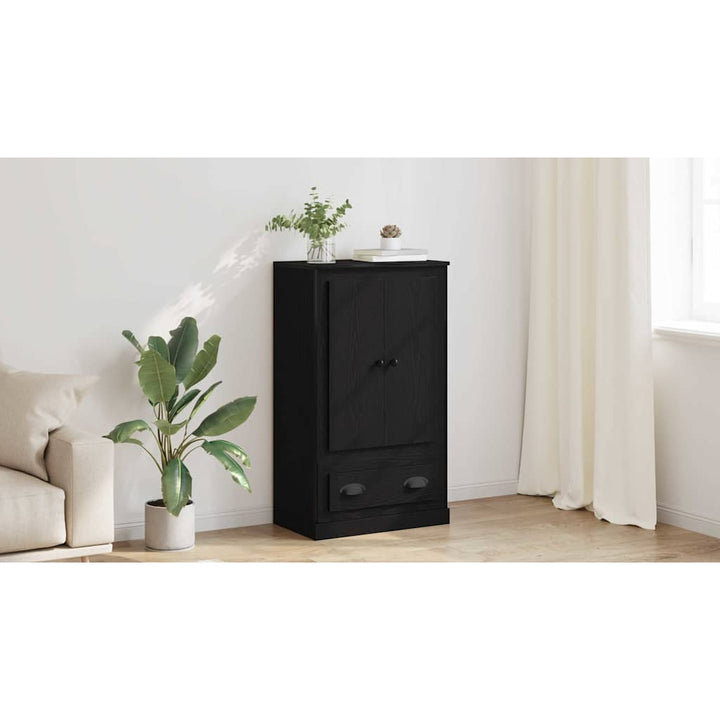 Highboard Sort eg 60 x 35,5 x 103,5 cm Konstrueret træ