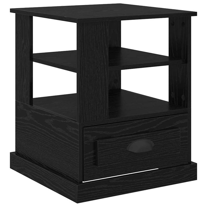 Natskab Sort eg 50 x 50 x 60 cm Konstrueret træ