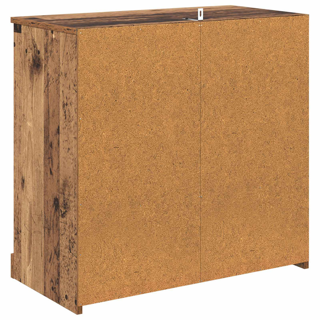 Highboard Gammelt træ 70 x 35,5 x 67,5 cm Konstrueret træ