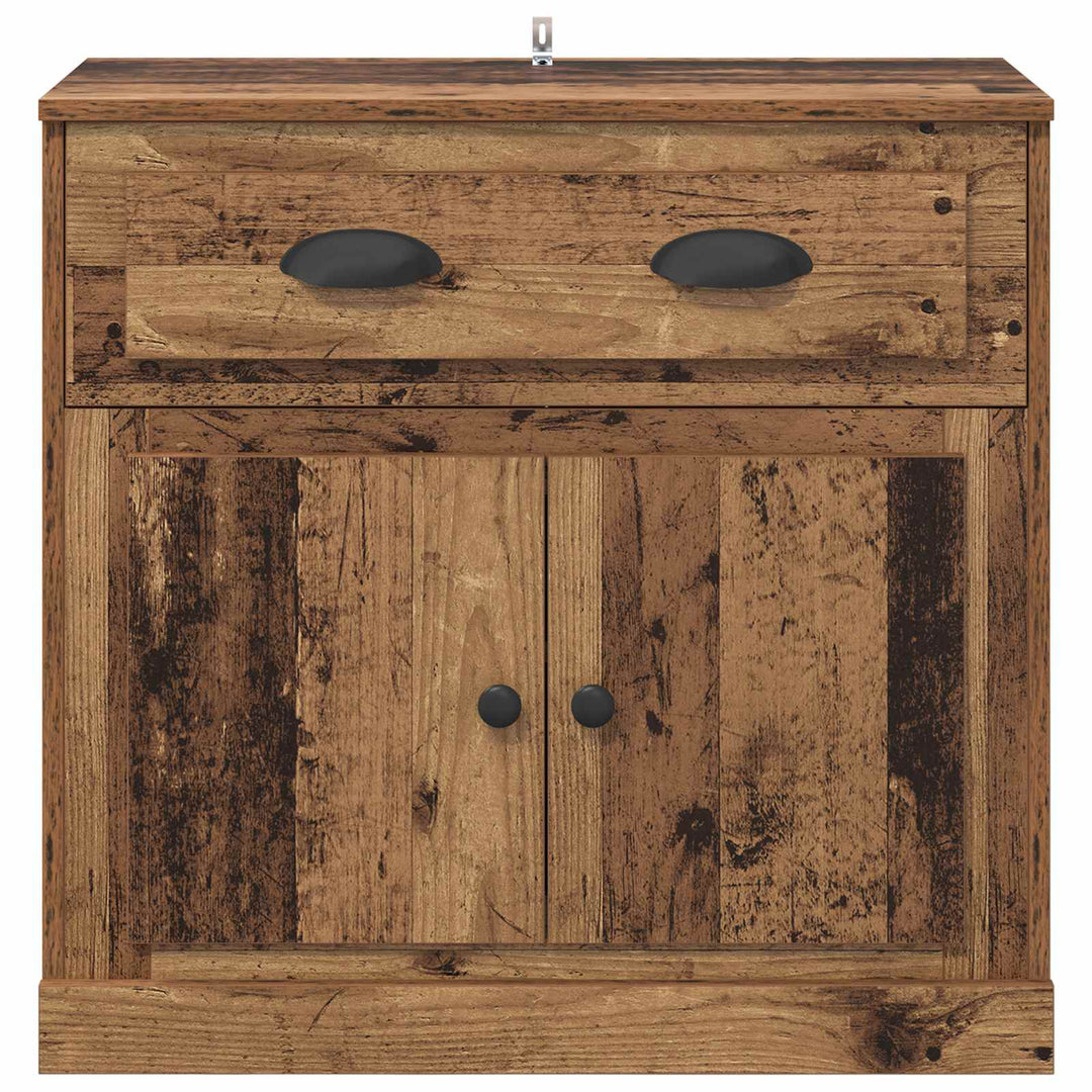 Highboard Gammelt træ 70 x 35,5 x 67,5 cm Konstrueret træ
