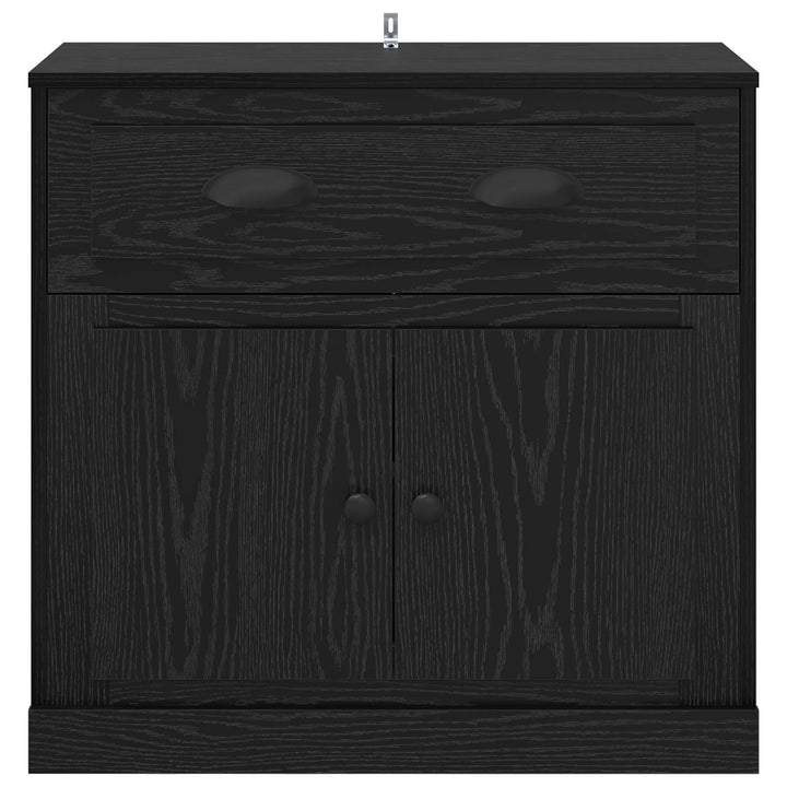 Highboard Sort eg 70 x 35,5 x 67,5 cm Konstrueret træ