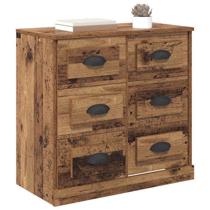 Sideboard Gammelt træ 70 x 35,5 x 67,5 cm Konstrueret træ