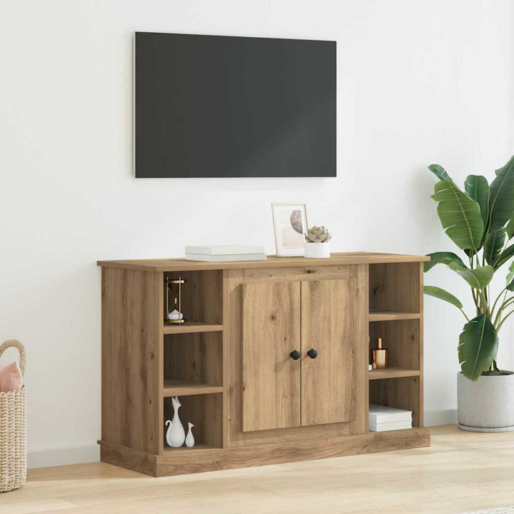 Sideboard Artisan Egetræ 100 x 35,5 x 60 cm Konstrueret træ