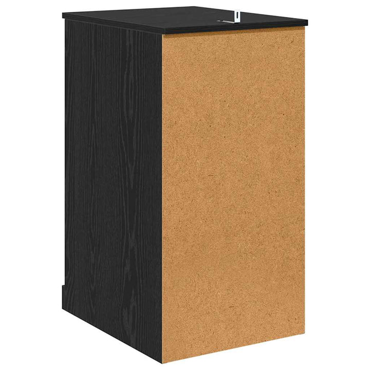 Sideskab Sort eg 40 x 50 x 75 cm Konstrueret træ