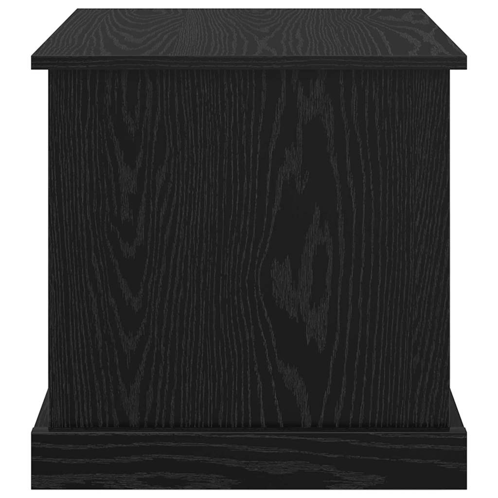 Sofabord 3 pcs Sort eg Konstrueret træ