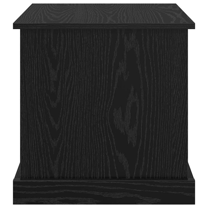 Sofabord 3 pcs Sort eg Konstrueret træ