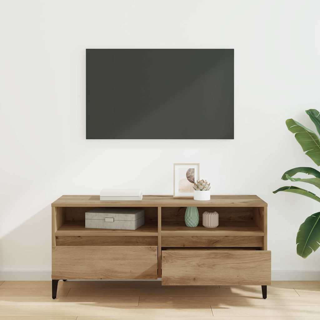 TV-skab 100 x 34,5 x 44,5 cm Artisan Egetræ