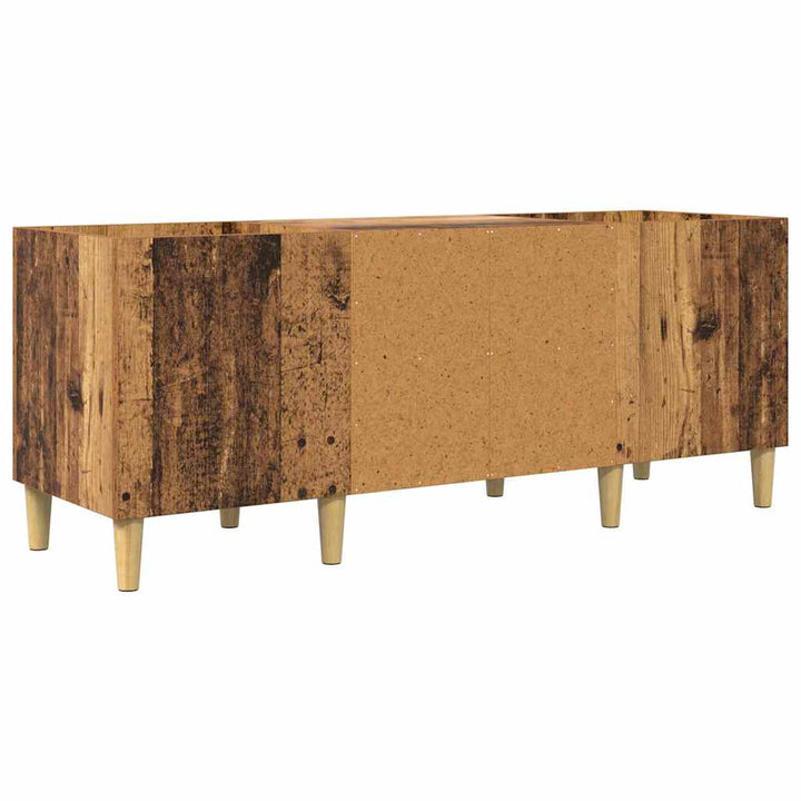 Pladeskab Gammelt træ 121 x 38 x 48 cm Konstrueret træ