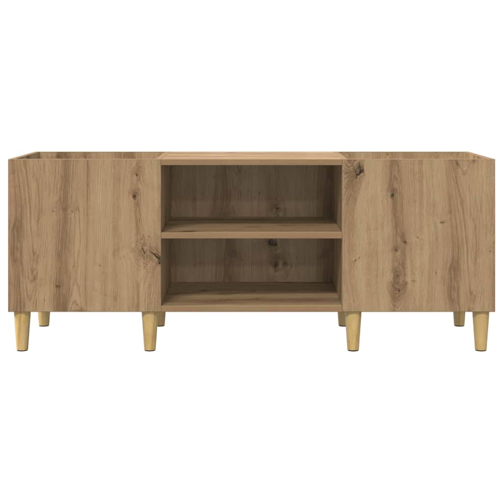 Pladeskab Artisan Egetræ 121 x 38 x 48 cm Konstrueret træ