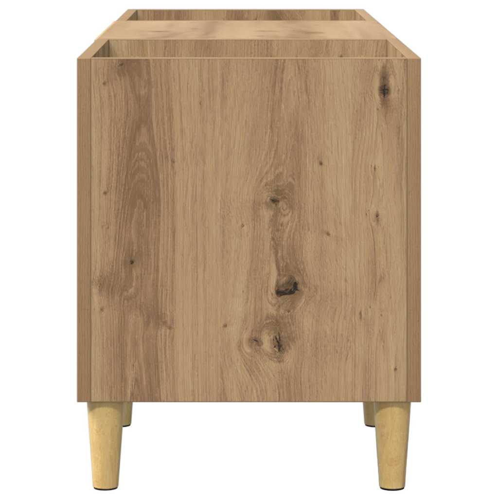 Pladeskab Artisan Egetræ 121 x 38 x 48 cm Konstrueret træ