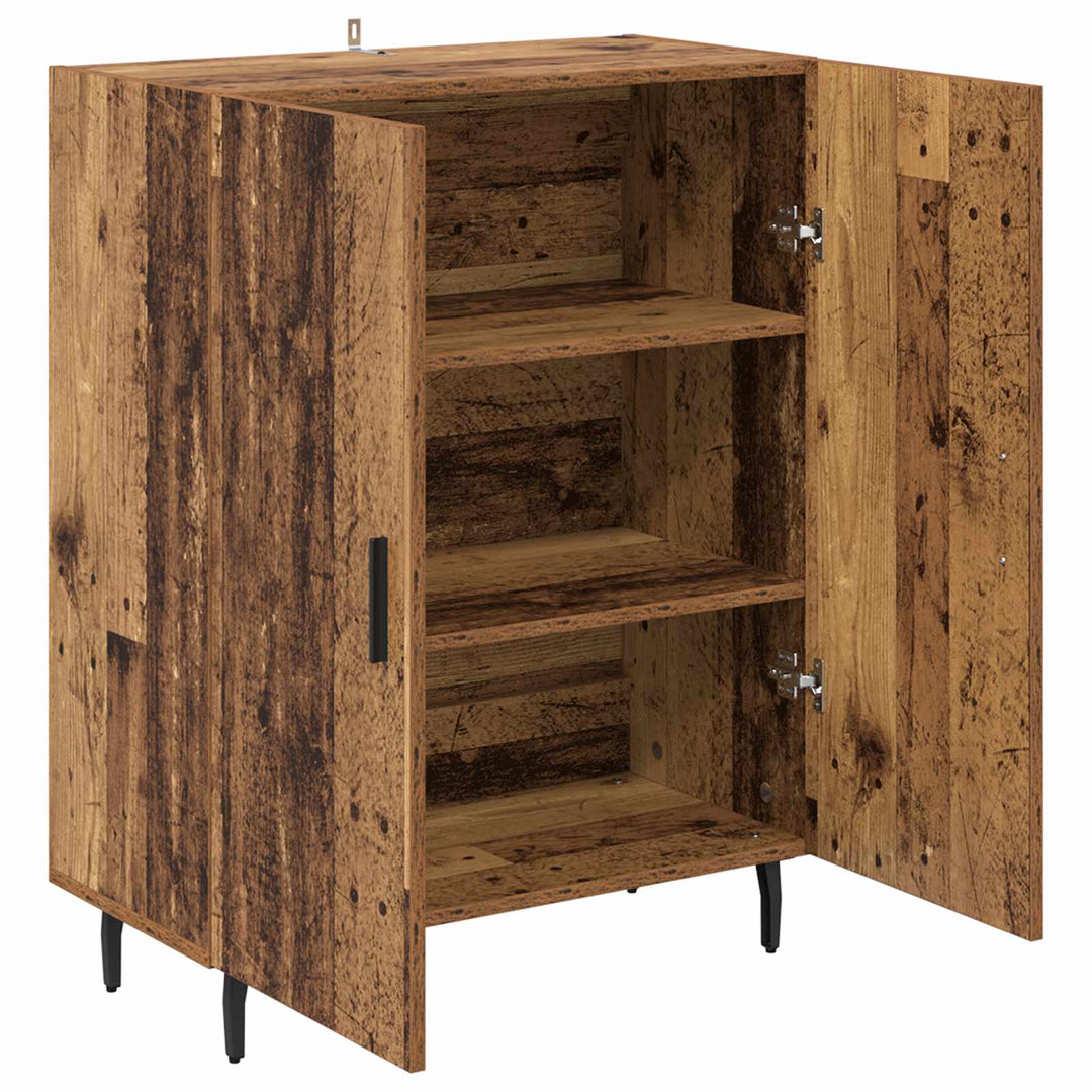 Sideboard Gammelt træ 69,5 x 34 x 90 cm Konstrueret træ