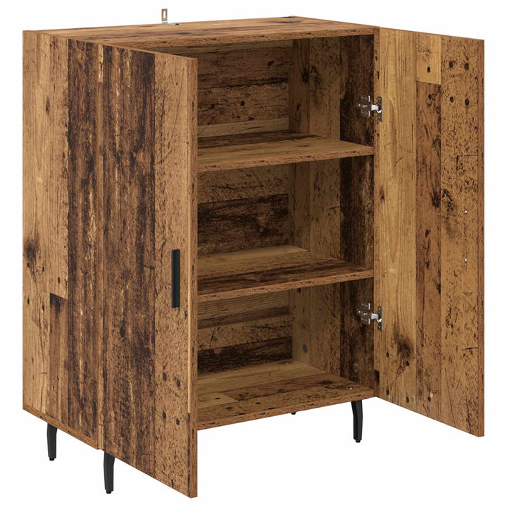 Sideboard Gammelt træ 69,5 x 34 x 90 cm Konstrueret træ