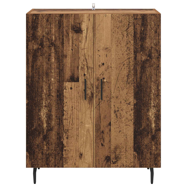 Sideboard Gammelt træ 69,5 x 34 x 90 cm Konstrueret træ