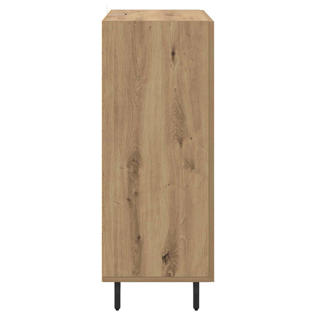 Sideboard Artisan Egetræ 69,5 x 34 x 90 cm Konstrueret træ