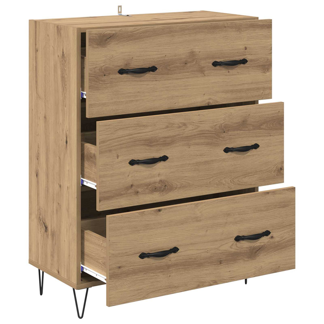 Sideboard Artisan Egetræ 69,5 x 34 x 90 cm