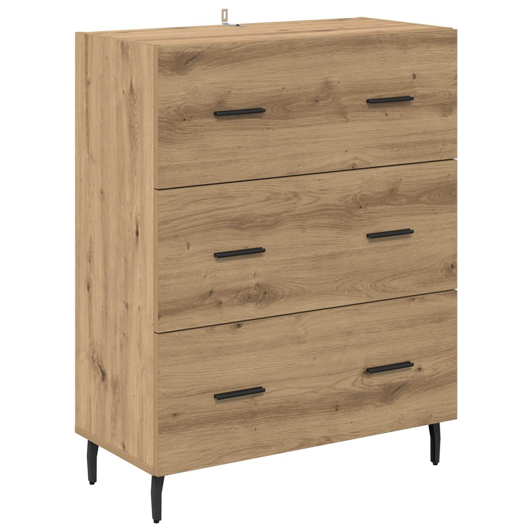 Sideboard Artisan Egetræ 69,5 x 34 x 90 cm