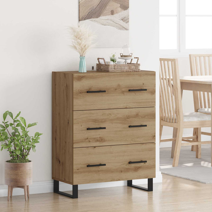 Sideboard Artisan Egetræ 69,5 x 34 x 90 cm