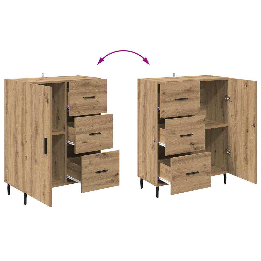 Sideboard Artisan Egetræ 69,5 x 34 x 90 cm