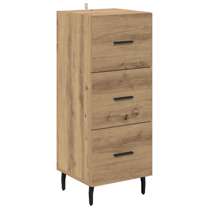 Sideboard artisan eg 34 x 34.5 x 90 cm Konstrueret træ