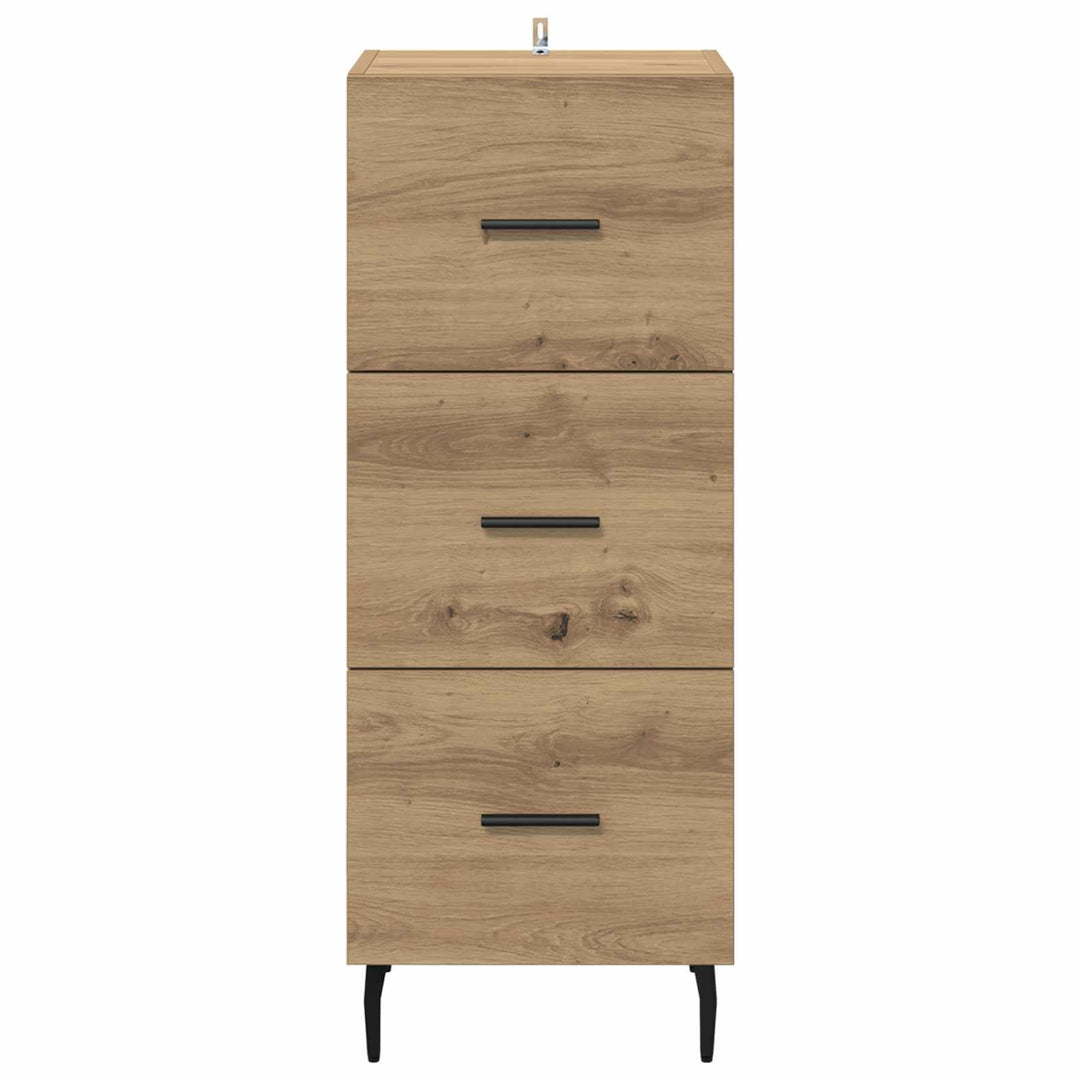 Sideboard artisan eg 34 x 34.5 x 90 cm Konstrueret træ