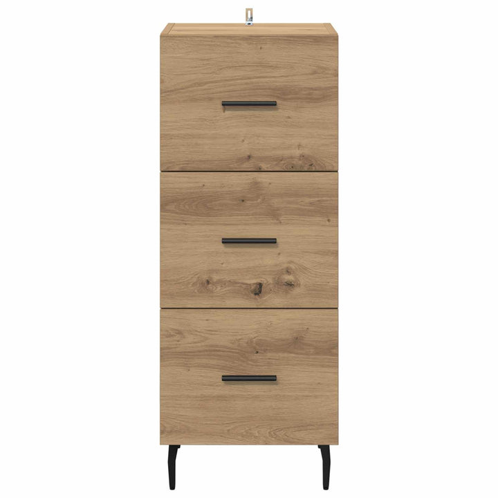Sideboard artisan eg 34 x 34.5 x 90 cm Konstrueret træ