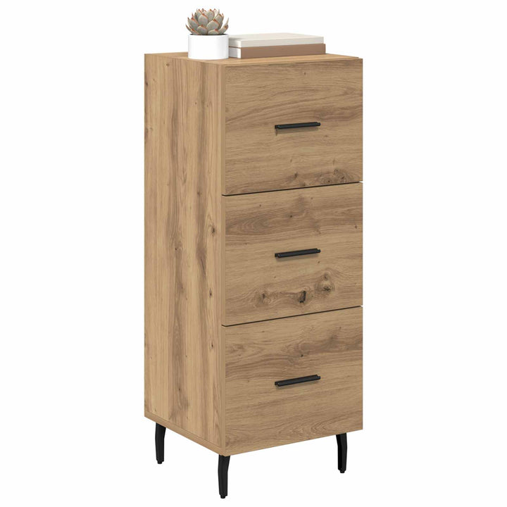 Sideboard artisan eg 34 x 34.5 x 90 cm Konstrueret træ