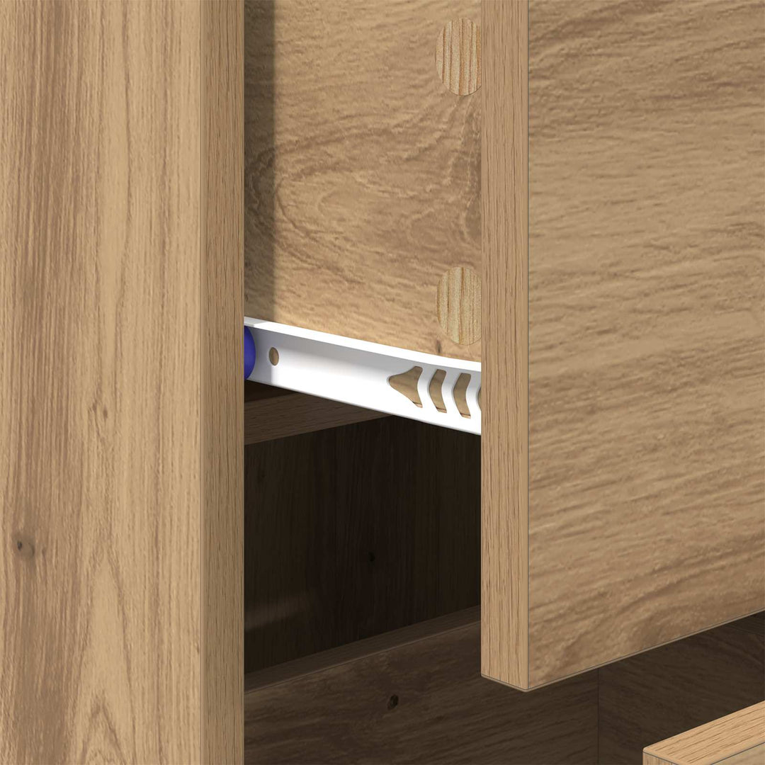 Sideboard Artisan Egetræ 34,5 x 34 x 90 cm