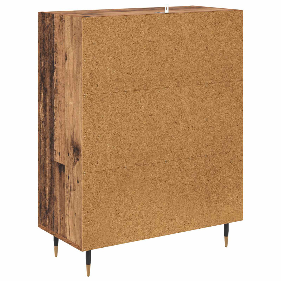Sideboard Gammelt træ 69,5 x 34 x 90 cm Konstrueret træ