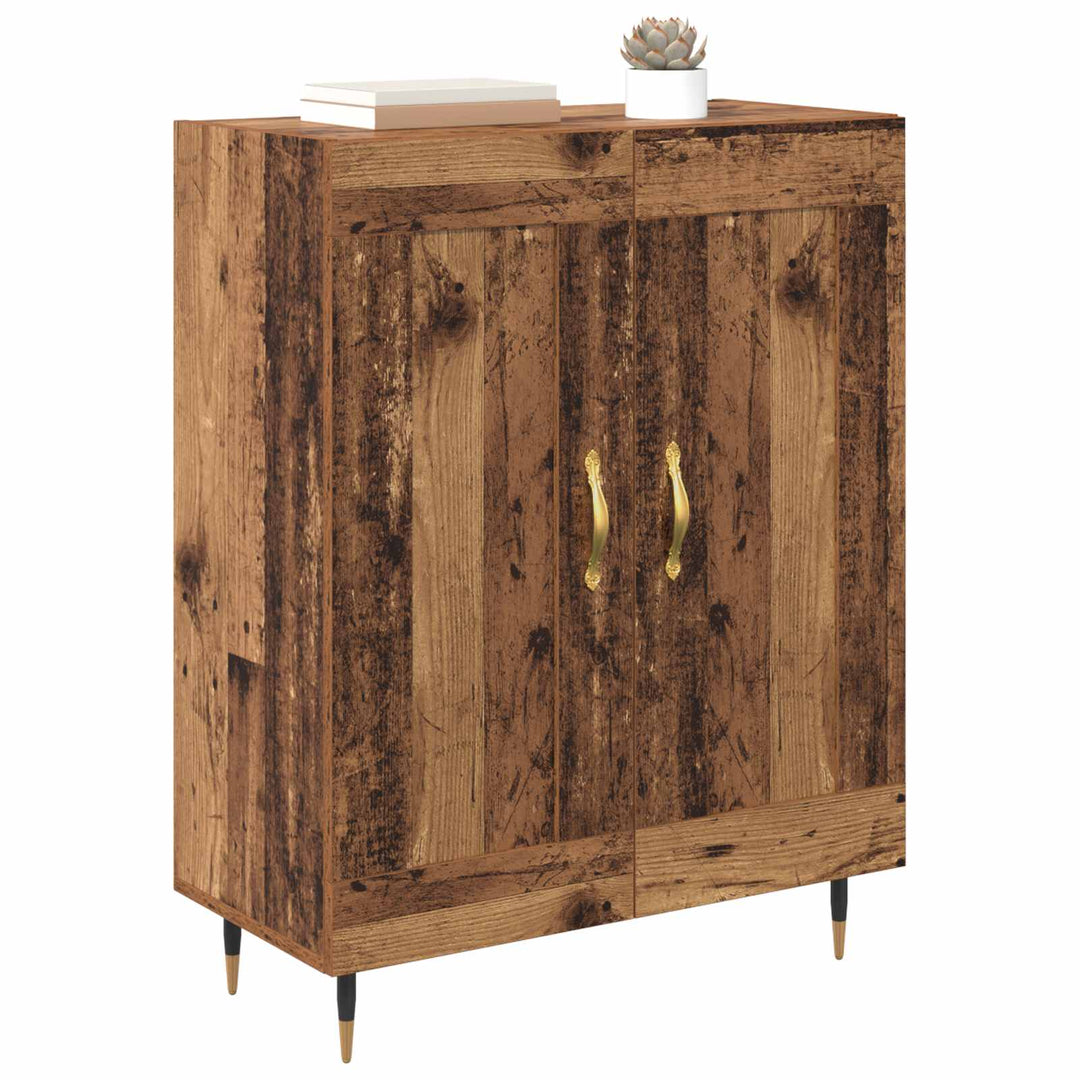 Sideboard Gammelt træ 69,5 x 34 x 90 cm Konstrueret træ