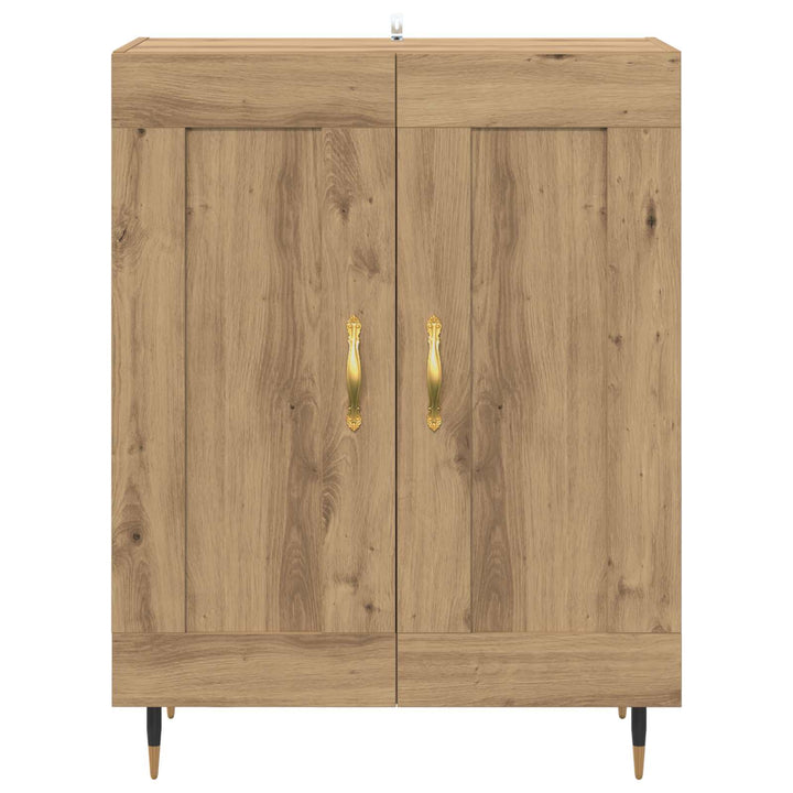 Sideboard Artisan Egetræ 69,5 x 34 x 90 cm Konstrueret træ