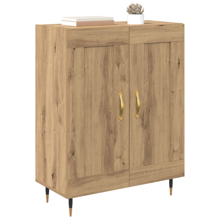 Sideboard Artisan Egetræ 69,5 x 34 x 90 cm Konstrueret træ
