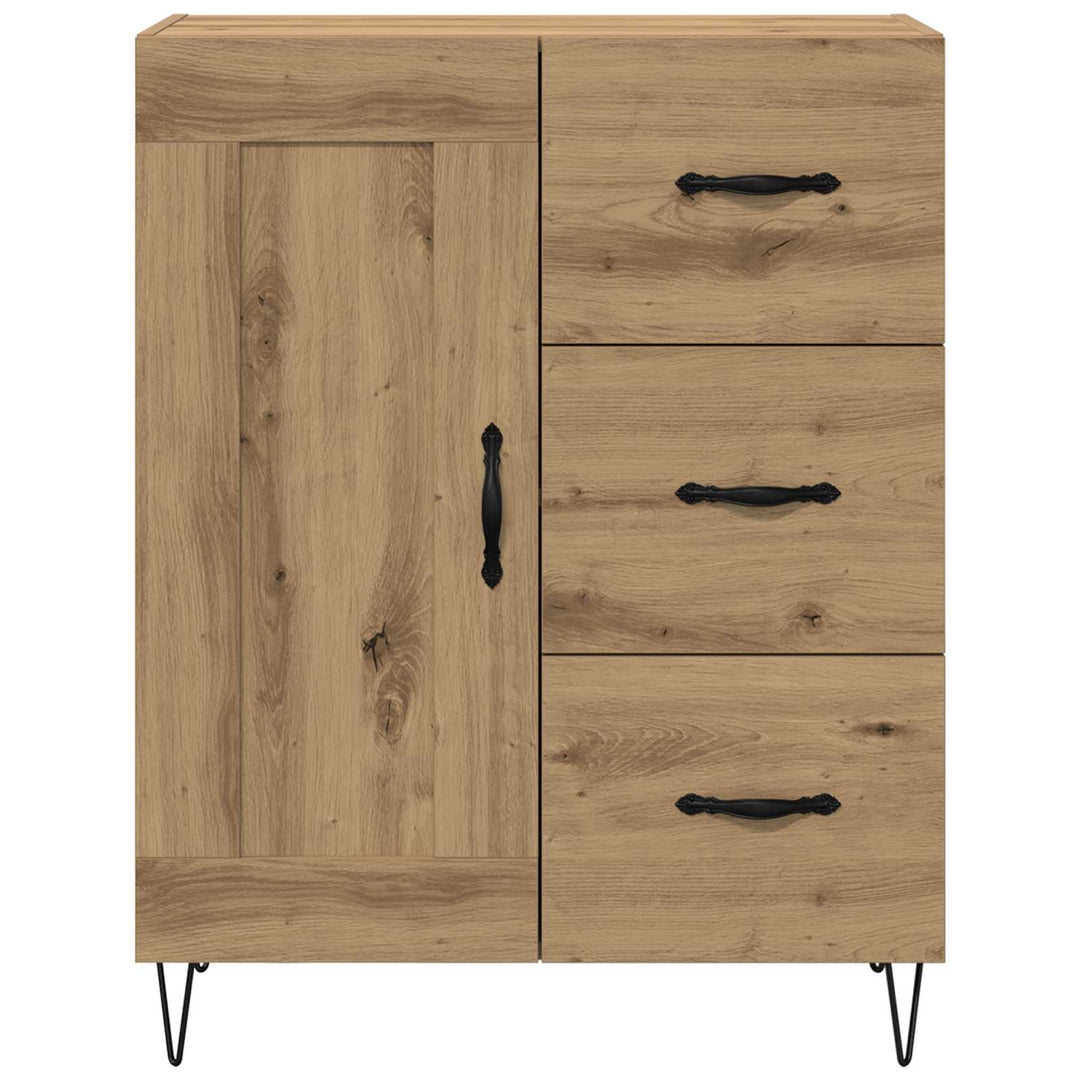 Sideboard Artisan Eg 69,5 x 34 x 90 cm Konstrueret træ