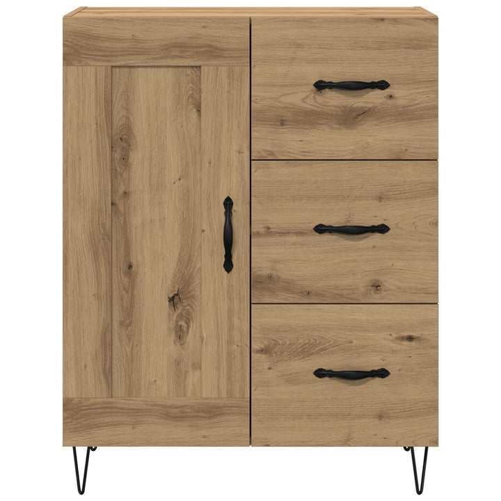 Sideboard Artisan Eg 69,5 x 34 x 90 cm Konstrueret træ