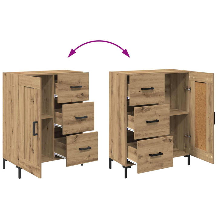 Sideboard artisan eg 69.5 x 34 x 90 cm Konstrueret træ