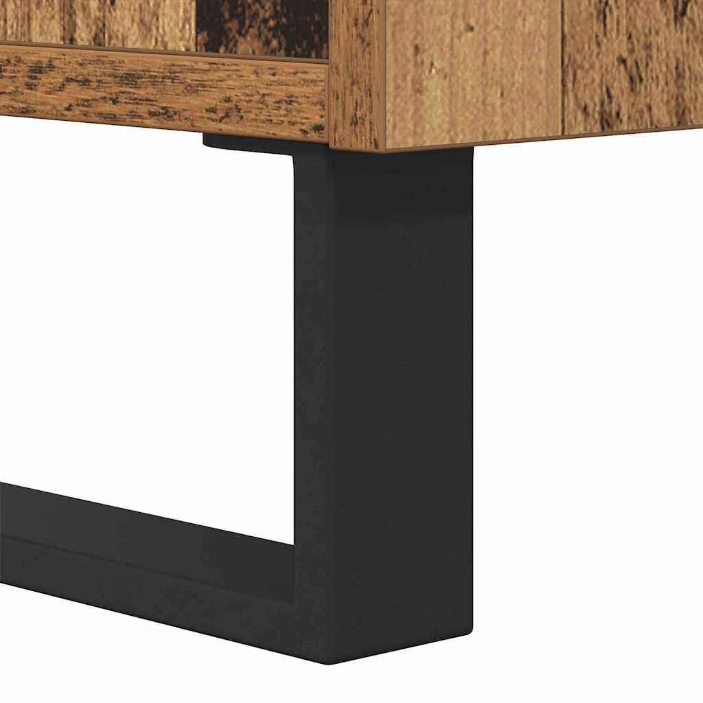 Sofabord Gammelt træ 90 x 50 x 36,5 cm Konstrueret træ