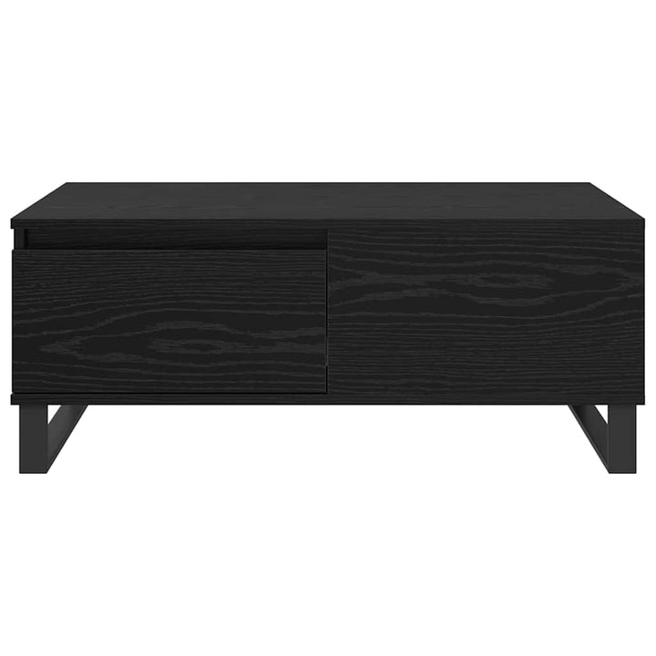 Sofabord Sort eg 90 x 50 x 36,5 cm Konstrueret træ